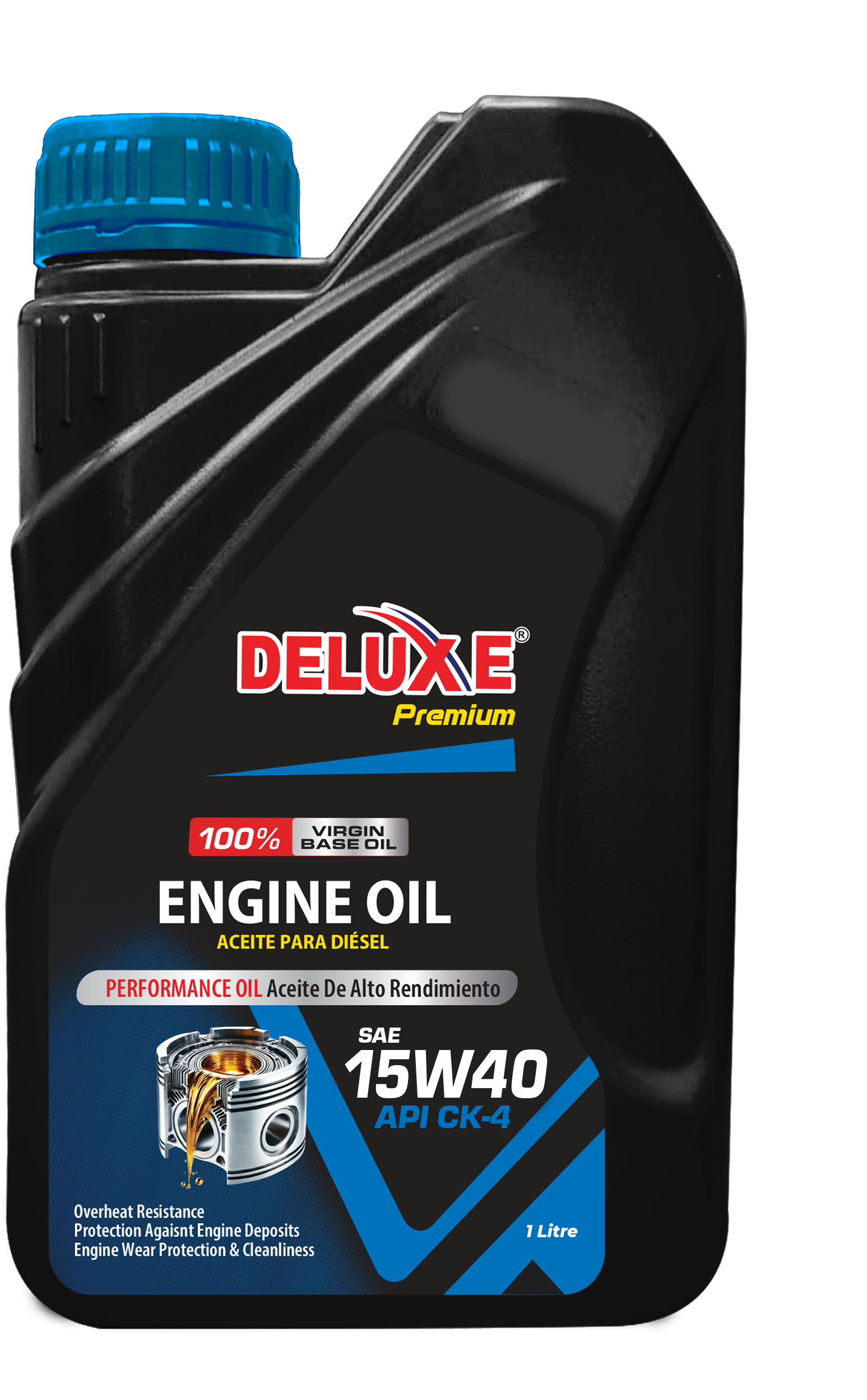 SAE 15W40 API CK-4 0.946L front thumbnail
